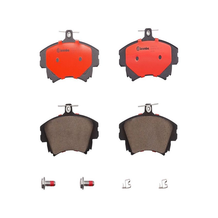 Brembo P86017N Premium NAO Ceramic OE Equivalent Pad