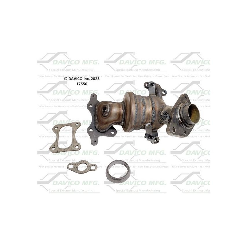 Davico Mfg 17550 Direct Fit Catalytic Converter