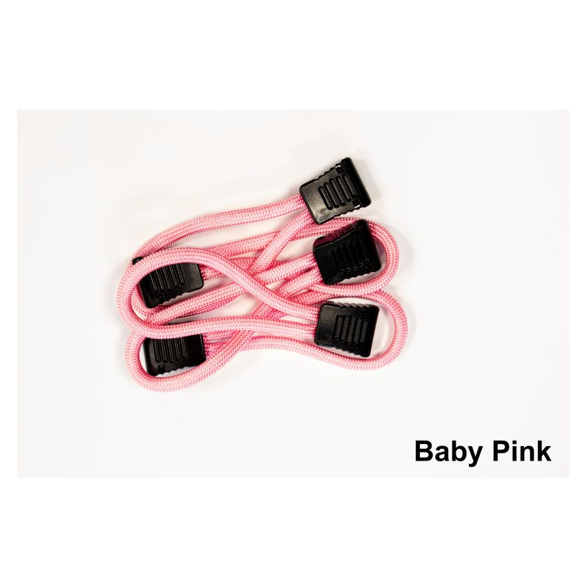 Fishbone Offroad Paracord Zipper Pulls 5 Pcs Baby Pink