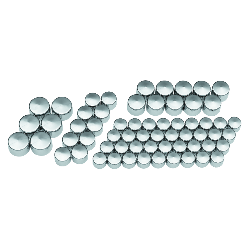 Kuryakyn 2464 Kool Kaps Engine Kit Milwaukee-8 Chrome