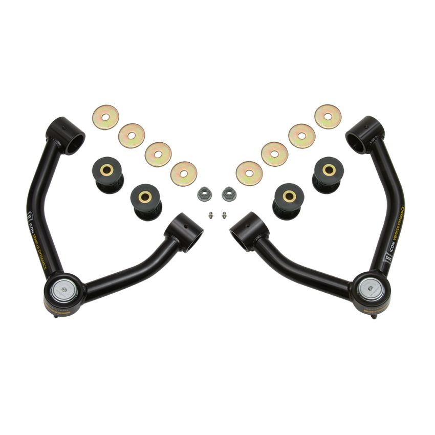 ICON 78650DJ 2015+ Chevrolet Colorado Tubular Upper Control Arm Delta Joint Kit