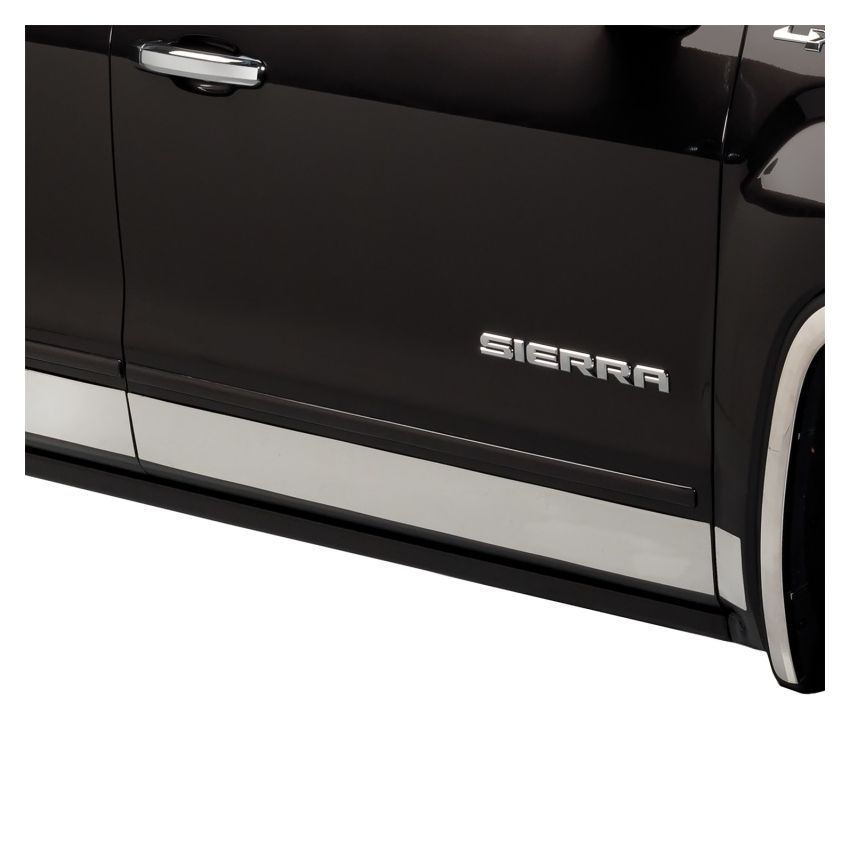 Putco 9751221 14-18 GMC Sierra LD - Double Cab - 6.5in Bed - 10pcs Stainless Steel Rocker Panels