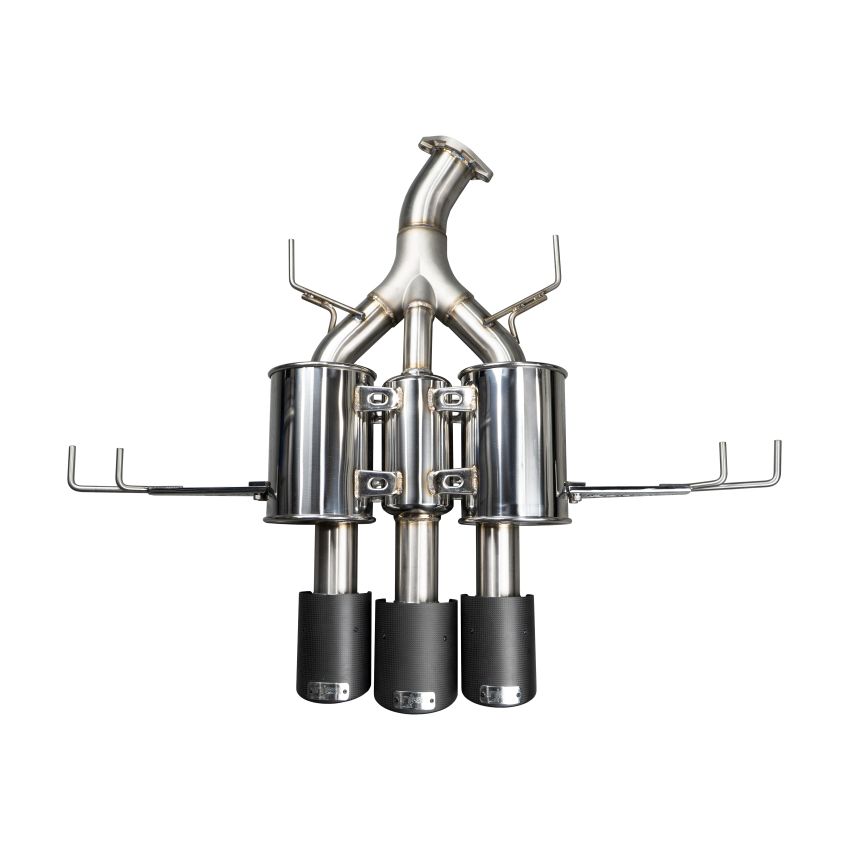 Injen SES1583CF 17-20 Honda Civic Type R 2.0L Turbo 3in 304SS Cat-Back Exhaust