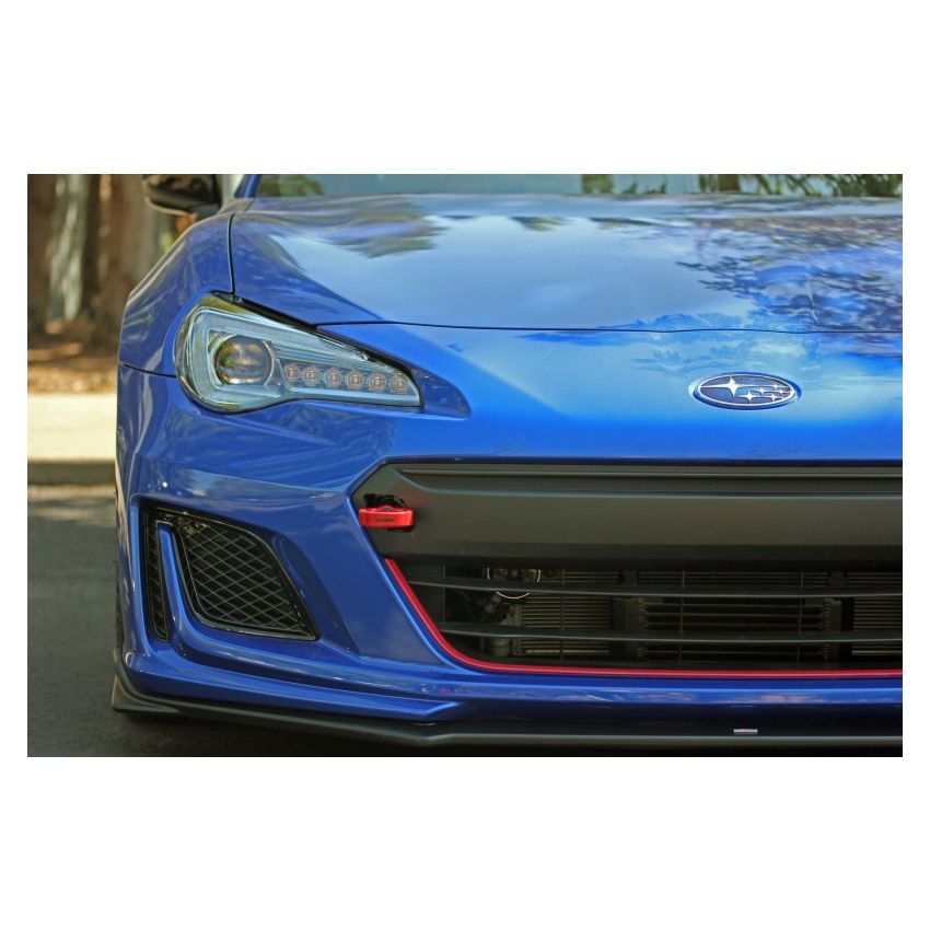 Perrin Tow Hook Kit - Front 2018+ Subaru WRX/STI - Red