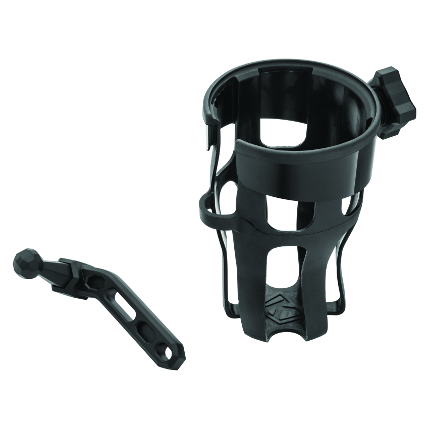 Kuryakyn 6485 Reflex Drink Holder-Perch Mount Black