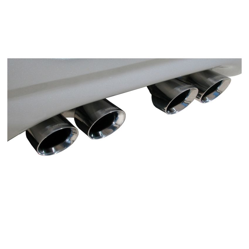 CORSA Performance 14111 Corsa 1997-2004 Chevrolet Corvette C5 Z06 5.7L V8 Polished Sport Axle-Back Exhaust
