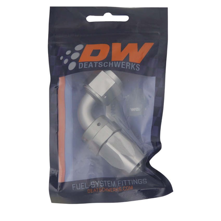 DeatschWerks 8AN Female Swivel 90-Degree Hose End CPE