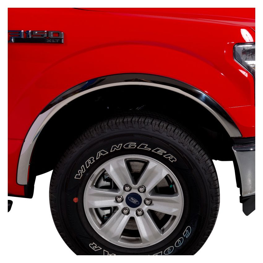 Putco 97285 17-20 Ford SuperDuty w/ Factory Flares - 3.5in Wide Stainless Steel Fender Trim