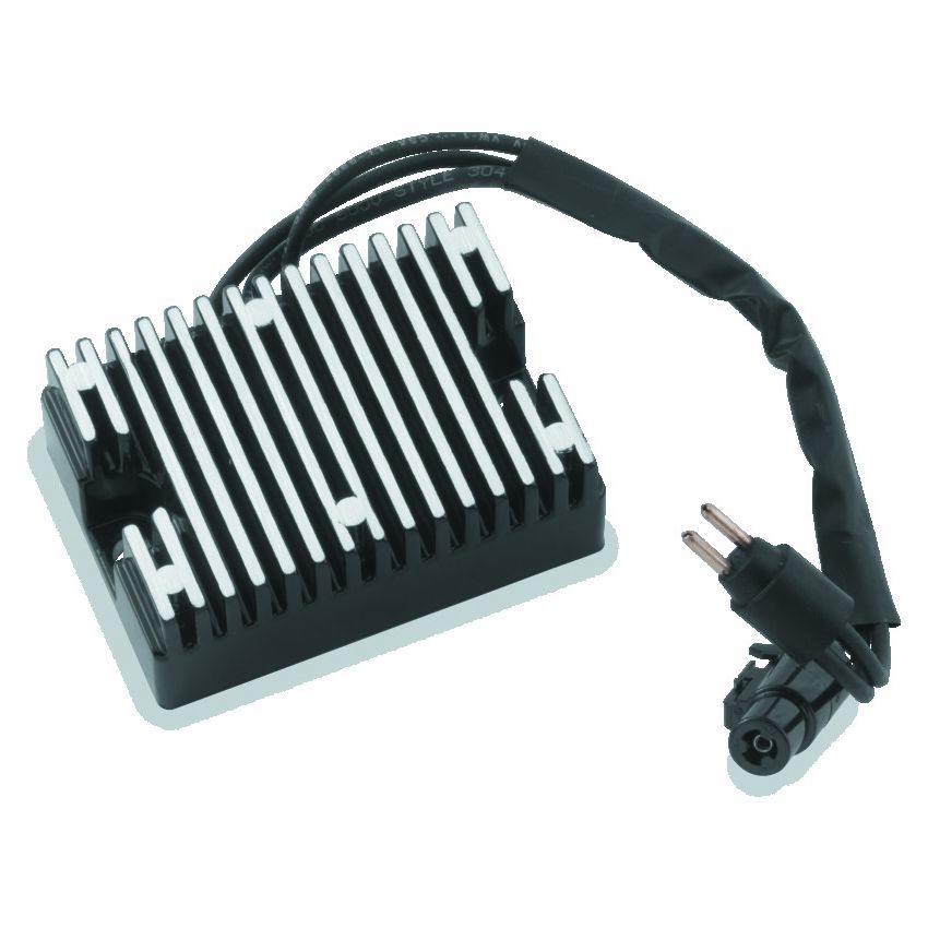 TwinPower 498253 Twin Power 94-03 XL Voltage Regulator Black Replaces H-D 74523-94 22 Amp
