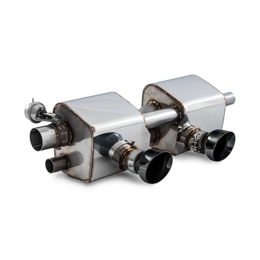 AWE Tuning Porsche 911 (991.2) Carrera / S SwitchPath Exhaust for PSE Cars - Diamond Black Tips