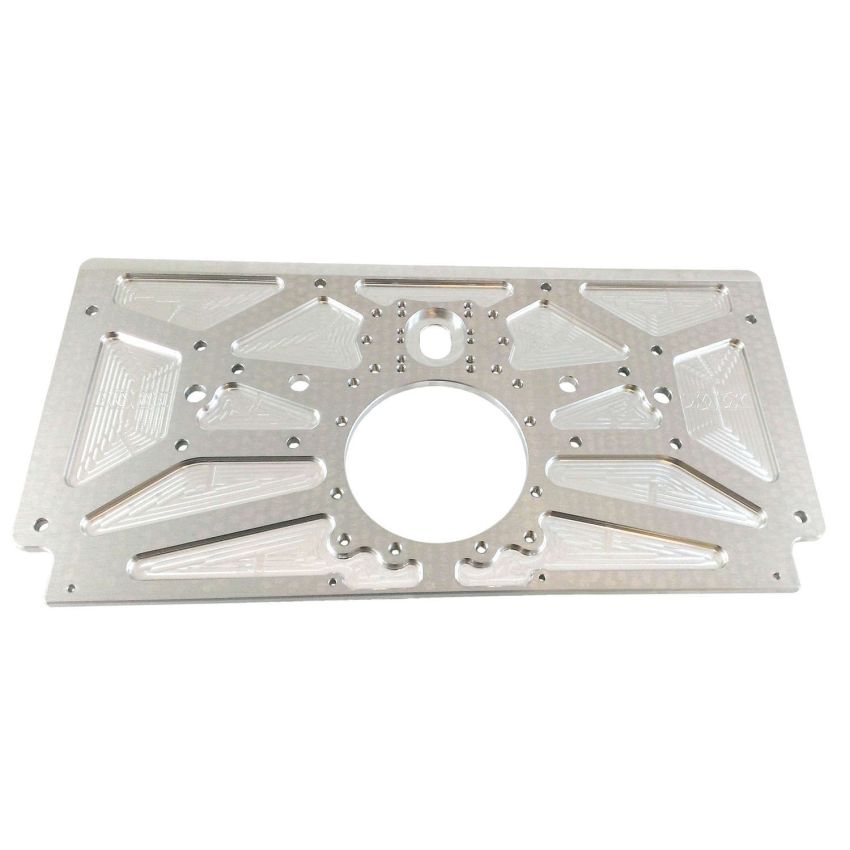 TRIPLE X RACE COMPONENTS TXRSC-EG-0006 Alum Rear Motor Plate Raised Rail Sprint Car