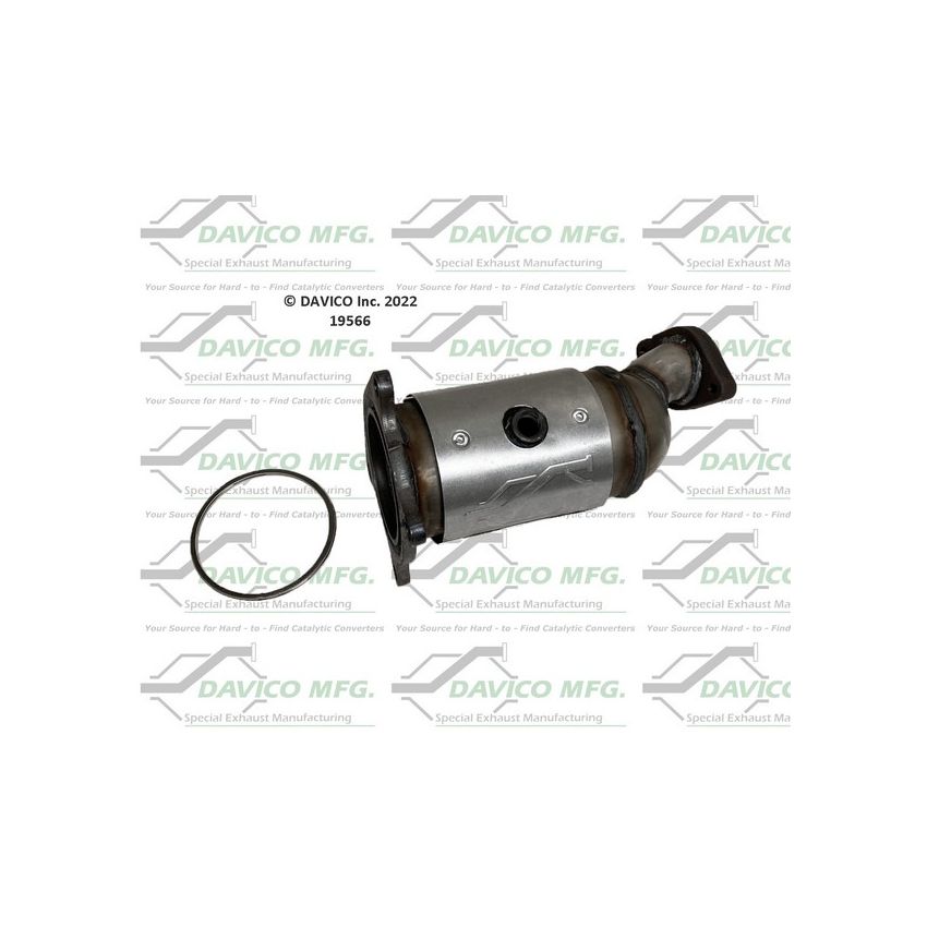 Davico Mfg 19566 Direct Fit Catalytic Converter