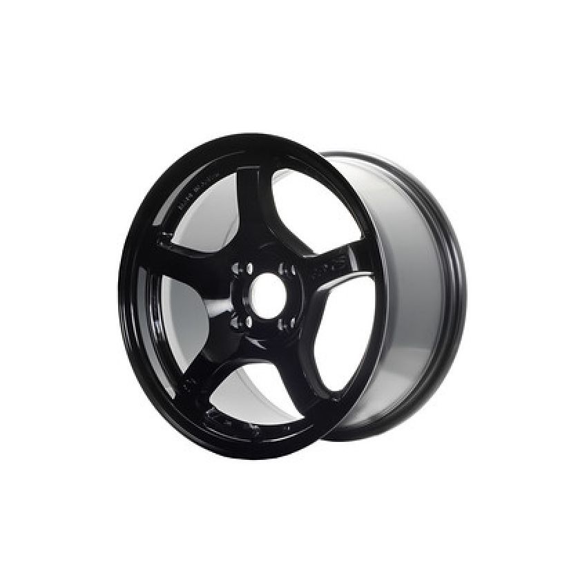 Gram Lights 57CR 15x8.0 +35 4-100 Glossy Black