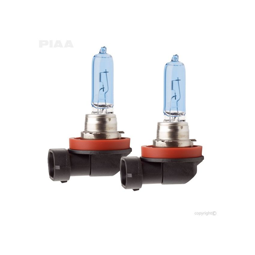 PIAA 19665 PIAA H9 XTreme White Plus Twin Pack Halogen Bulbs