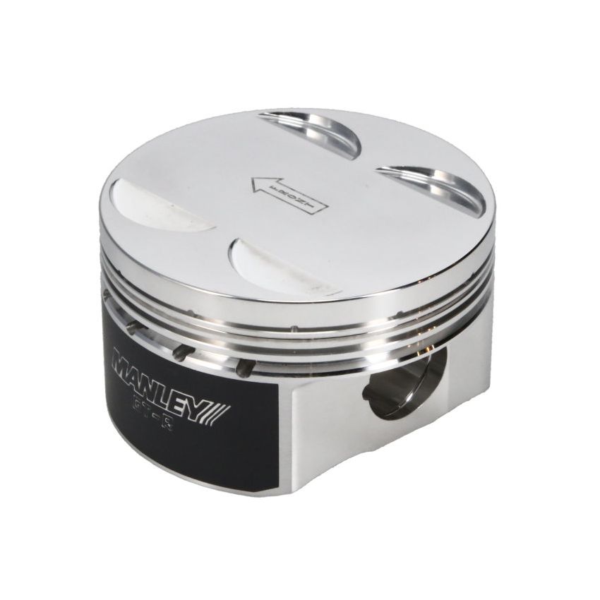 Manley Performance 641000CE-6 Manley Nissan GTR VR38DETT 98mm Bore 88.4mm Stroke -2cc Dish Turbo Tuff Piston Set w/ Rings