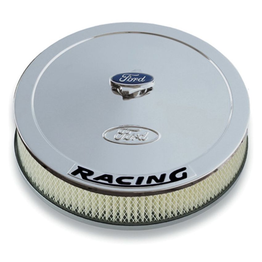 FORD FRD302-351 13in Dia Air Cleaner Kit Chrome