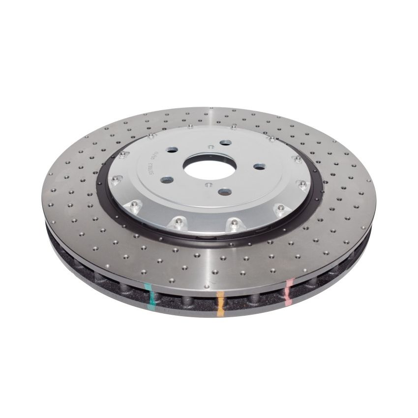 DBA 52788SLVXD 16-20 Lexus GS F Front 5000 Series Cross Drilled Rotor w/Silver Hat