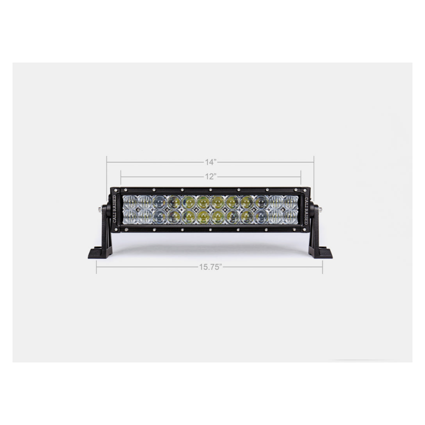 Cali Raised LED CR2301 Cali Raised 14 Dual Row 5D Optic Osram Led Bar - Combo