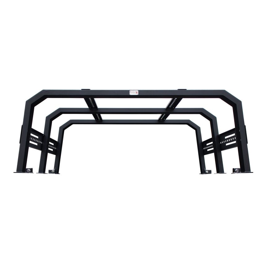 Fishbone Offroad FB21219 20+ Jeep Gladiator Bed Rack Full Tackle Rack - Black Powdercoat