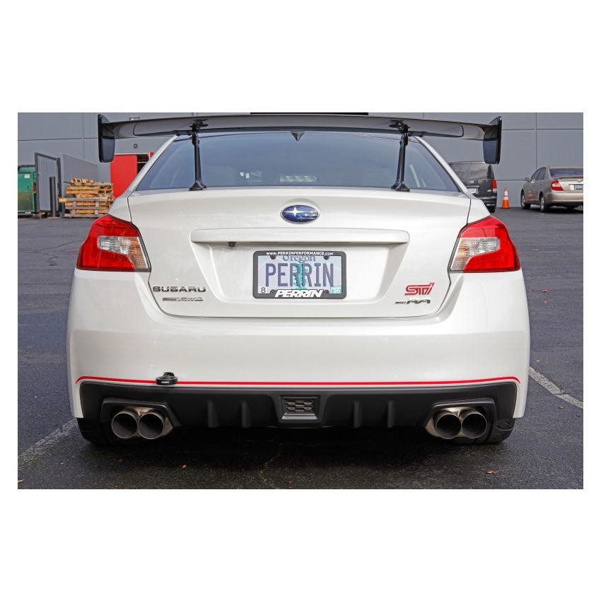 Perrin 15-19 Subaru WRX/STI Tow Hook Kit (Rear) - Black