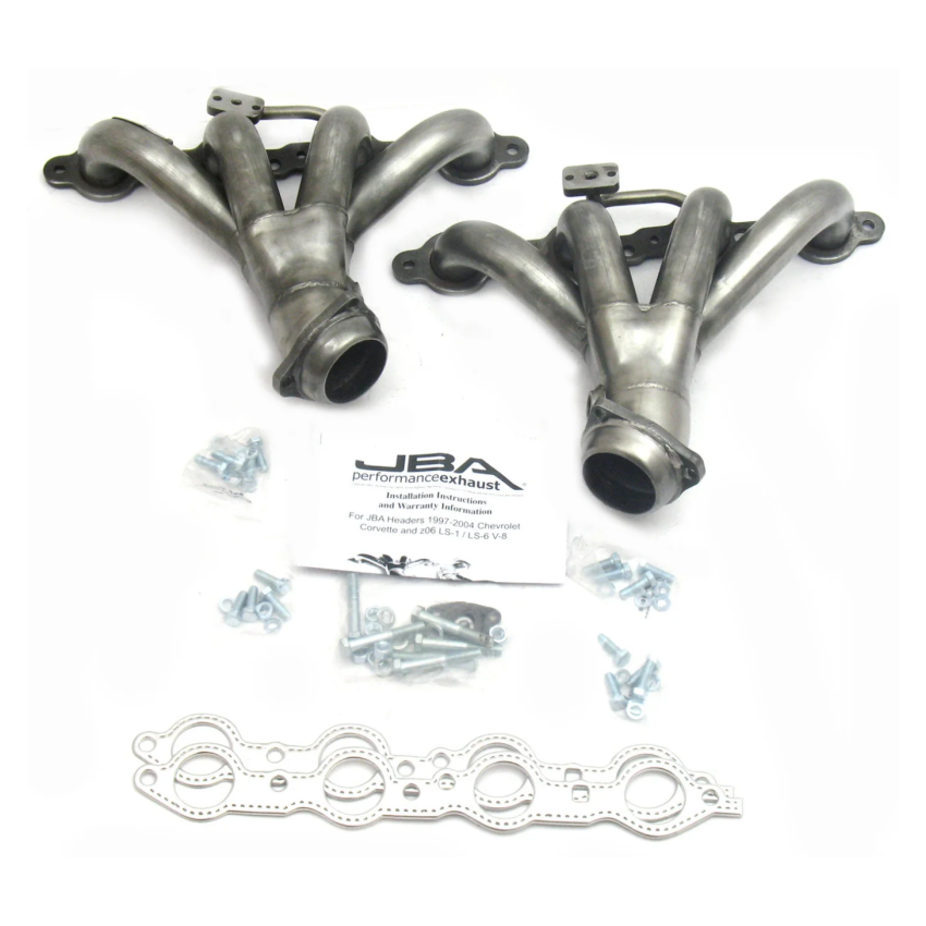 JBA 1817S-5 01-04 Corvette LS1/Z06 1 3/4in Header Shorty Stainless Steel