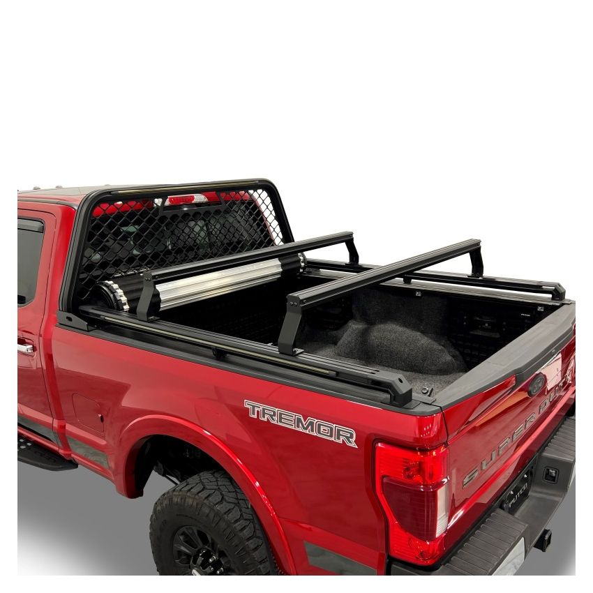Putco 186871 17-23 Ford Super Duty Venture TEC Quick Tec Rails - 6.7ft. Bed
