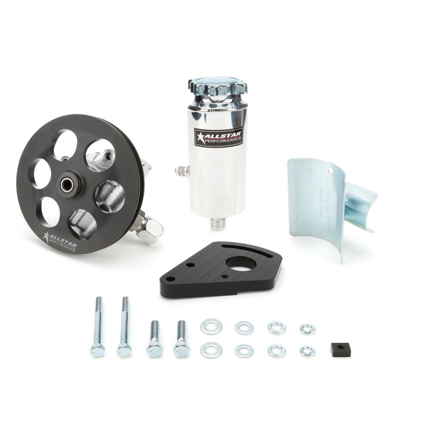 ALLSTAR PERFORMANCE ALL48242 Power Steering Kit Block Mount