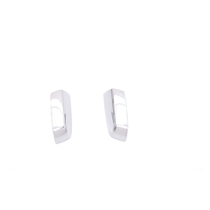 AVS 14-18 Chevy Silverado 1500 (w/o Light Holes) Mirror Covers 2pc - Chrome