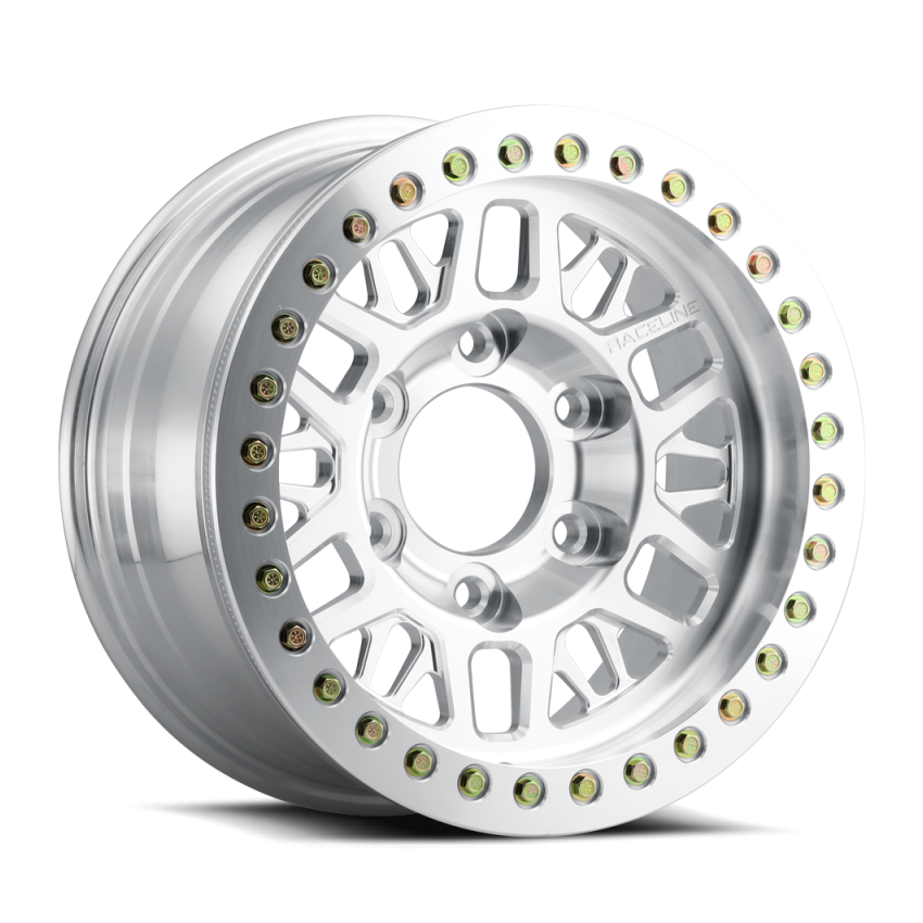 Raceline RT951F-79055-D+25 RT951F Ryno 17x9in / 5x139.7 BP / 25mm Offset / 108mm Bore - Machined Beadlock Wheel
