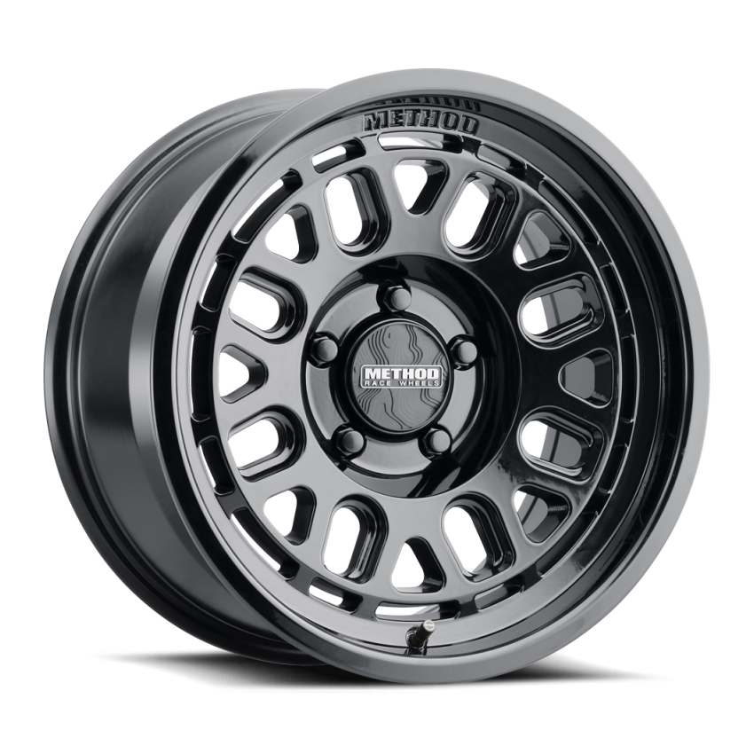Method Wheels MR321785581300 Method MR321 17x8.5 -0mm Offset 5x150 BP 110.50mm CB 4.72in BS Gloss Black Wheel