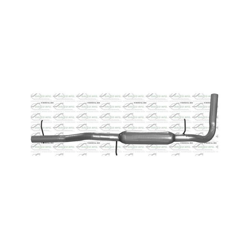 Davico 475215 Exhaust Pipe