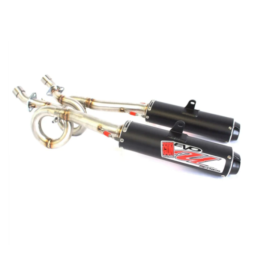 Big Gun 12-2232 08-14 Yamaha RHINO 700 EFI EVO U Series Dual Full Syst Exhaust