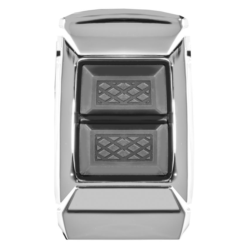 Kuryakyn 10045-1 Enygma Brake Pedal Pad FL Touring Models - Chrome