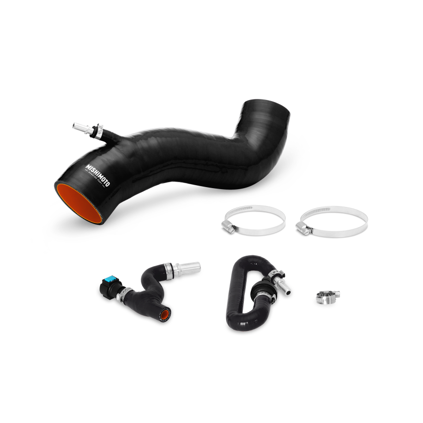 Mishimoto 2016+ Ford Fiesta ST Black Silicone Induction Hose