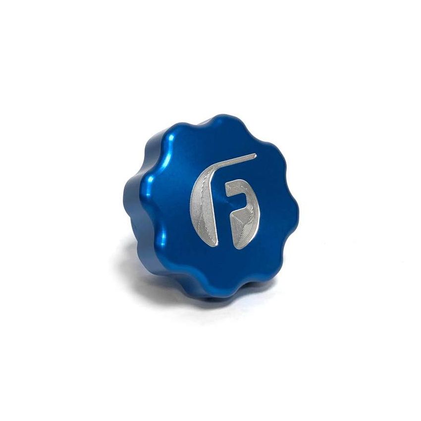 Fleece Performance 01-16 GM 2500/3500 Duramax Billet Oil Cap Cover - Blue