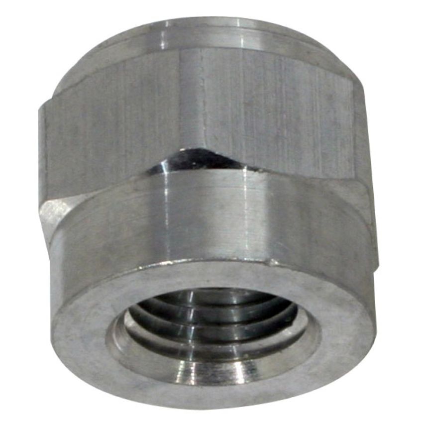 Moroso 22725 1/4in NPT Female Weld-On Bung - Aluminum - Single