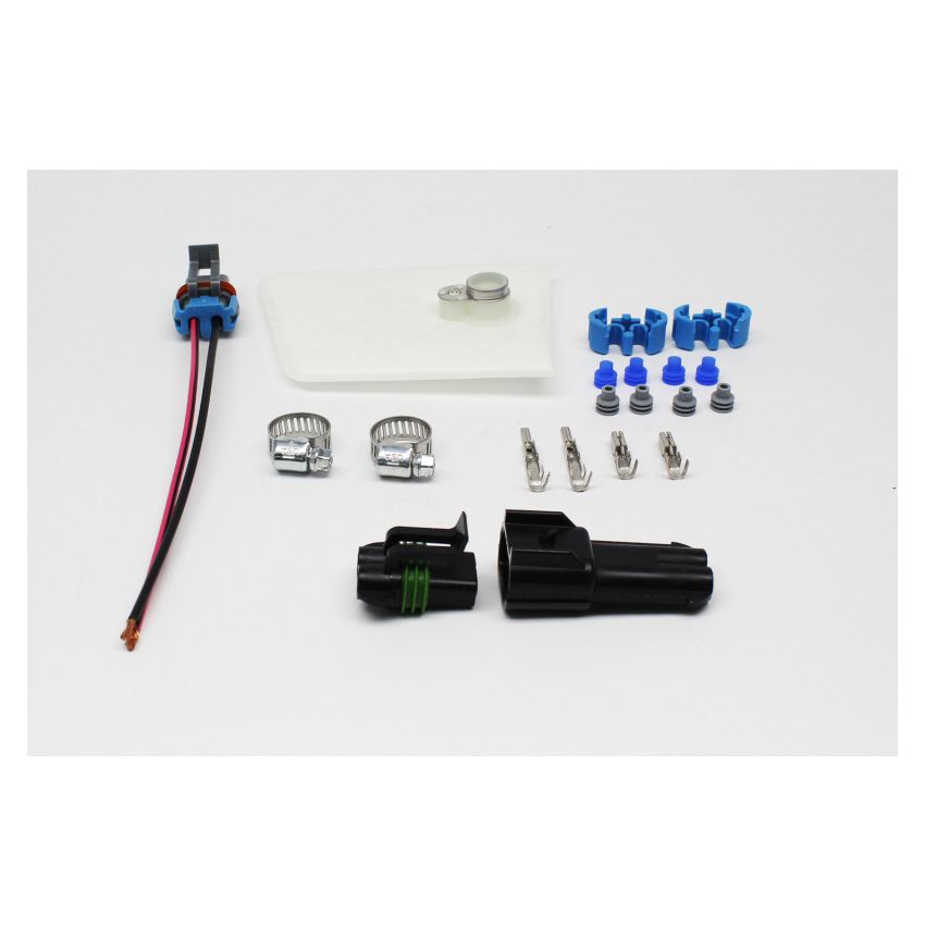 Walbro Universal Installation Kit: Fuel Filter and Wiring Harness for F90000267 E85 Pump