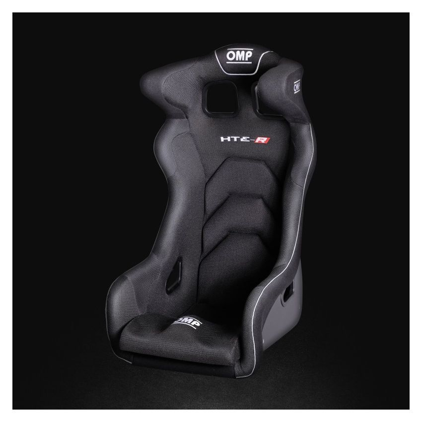 OMP RACING, INC. OMPHA0-0771-B01-071 HTE-R XL Fiberglass Seat Black