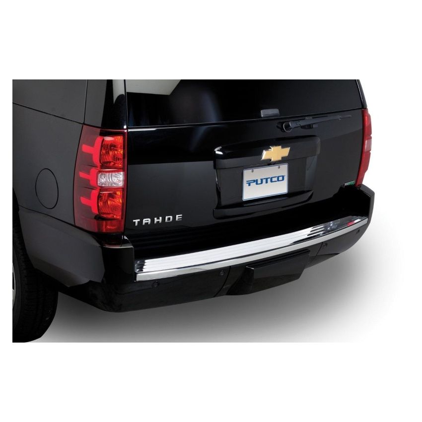 Putco 94100 07-14 Cadillac Escalade ESV - Stainless Steel Rear Bumper Cover