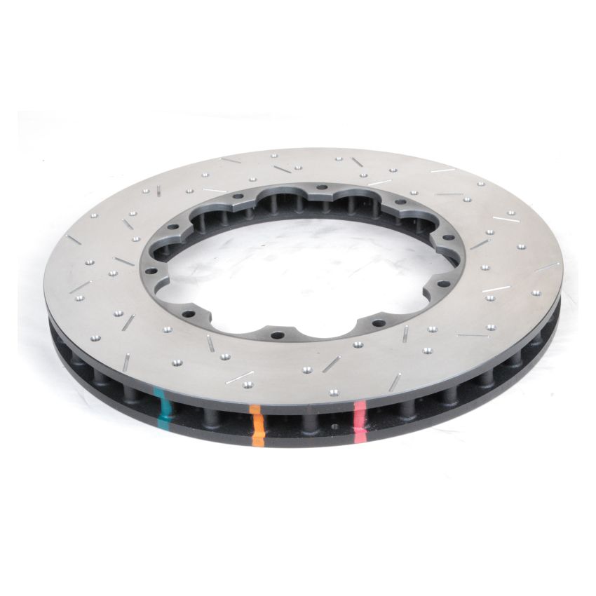 DBA 09-11 Nissan GTR R-35 Front Drilled & Slotted T3 5000 Series Replacement Friction Ring ONLY