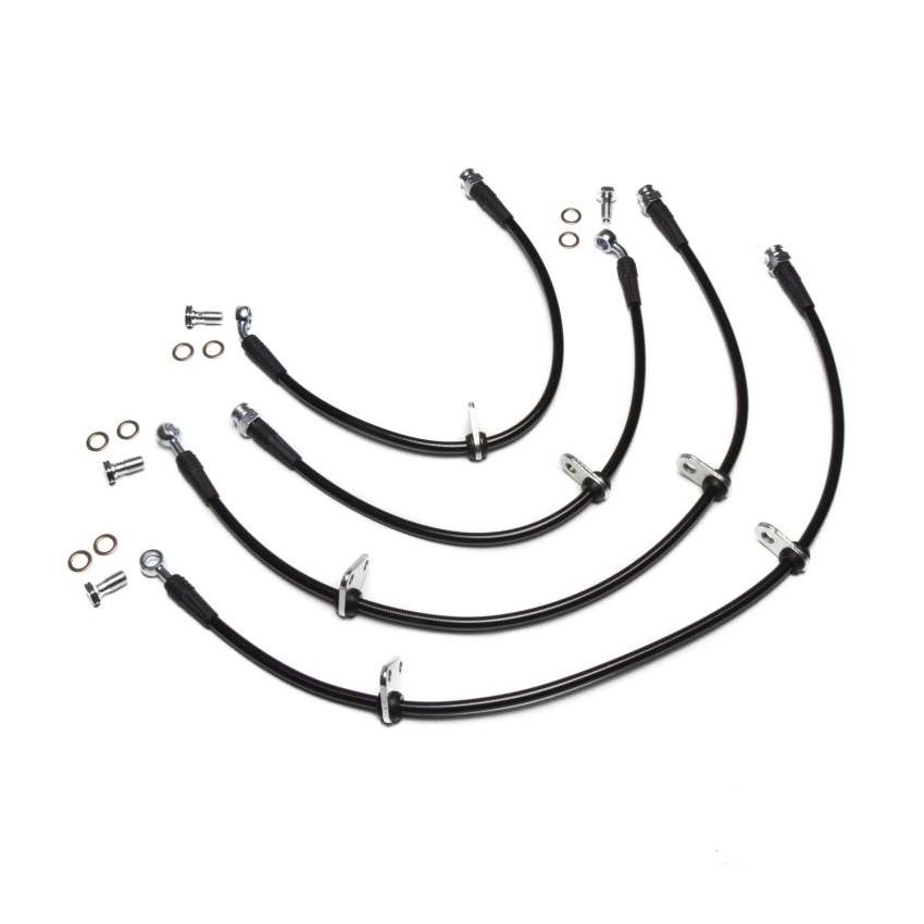 Chase Bays CB-WRX-STIFW 04-07 Subaru WRX STi Caliper Brake Lines - Front & Rear Lines