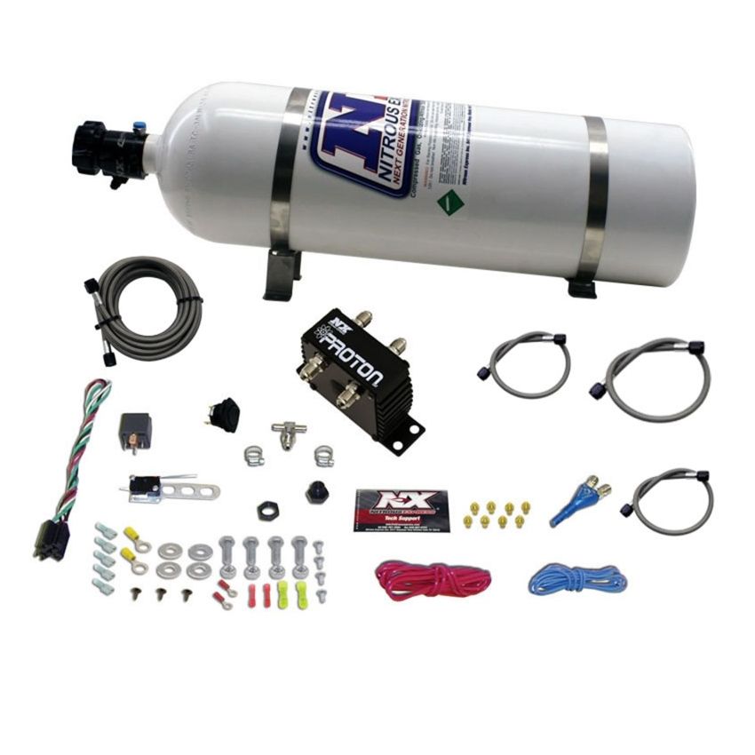 Nitrous Express Proton Plus Nitrous Kit w/15lb Bottle