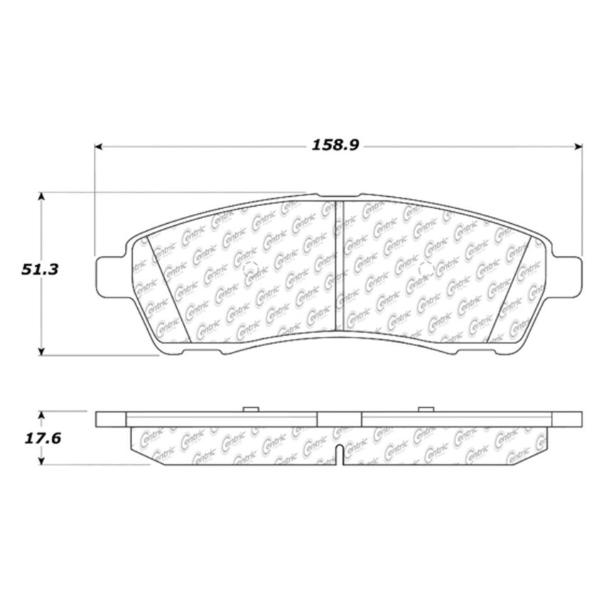 StopTech 99-04 Ford F-250 / 00-05 Excursion / 99-04 F-350 Super Duty Rear Truck & SUV Brake Pads