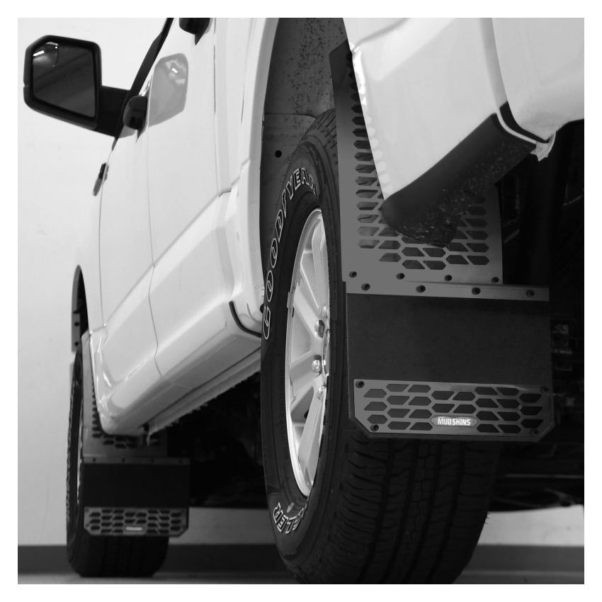 Putco 78210 15-20 Ford F-150 - Set of 2 Mud Skins - HDPE w/ Hex Shield