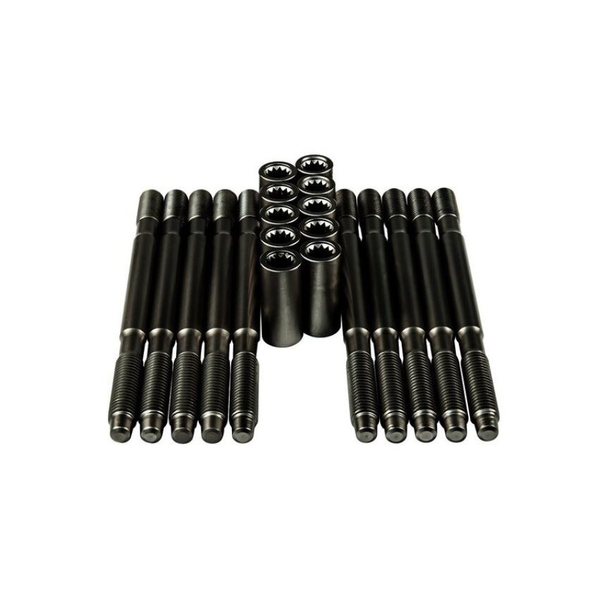 Wagner Tuning P101092010.BR Audi RS6 C5 OEM Head Stud Set - Burnished