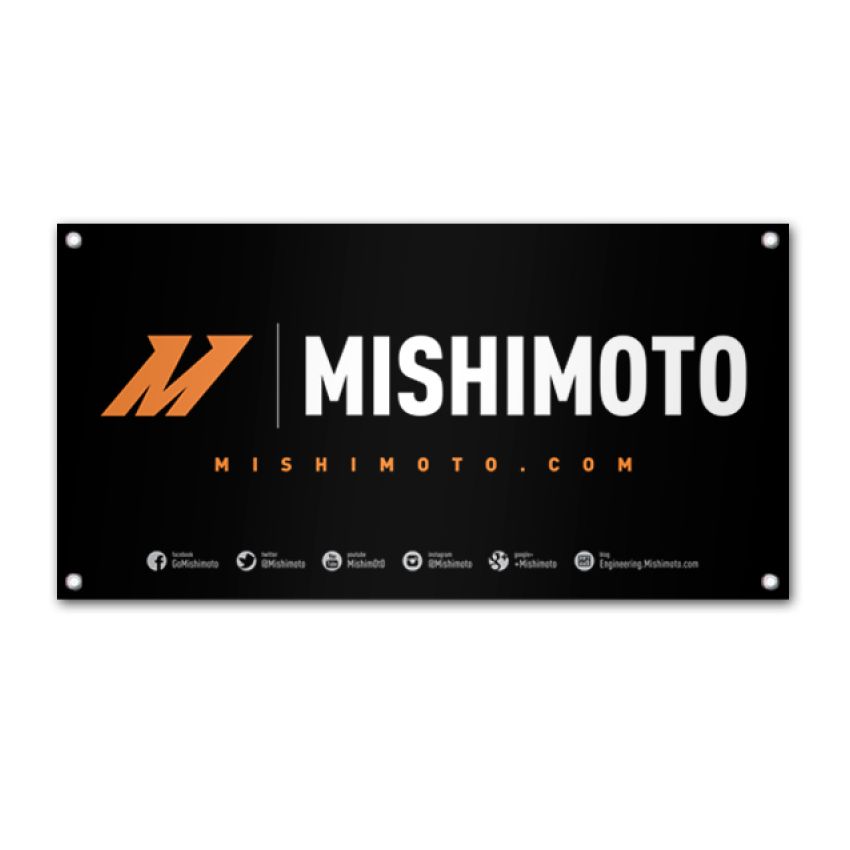Mishimoto MMPROMO-BANNER-15MD Promotional Medium Vinyl Banner 33.75x65 inches