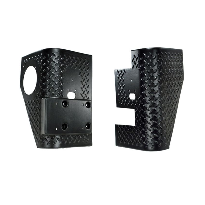Rugged Ridge Rear Corner Guards Body Armor 97-06 Jeep Wrangler TJ