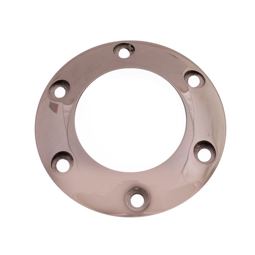 NRG Steering Wheel Horn Button Ring - Black Chrome