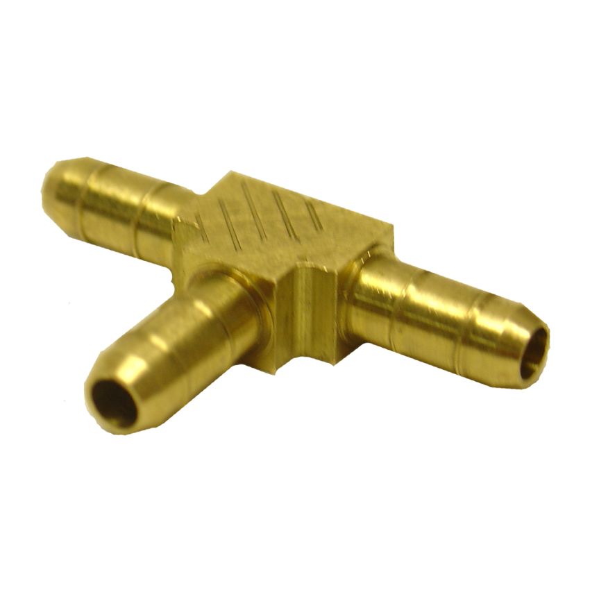 Firestone 3081 Male Barb Tee Fitting 1/4in. - 100 Pack (WR17603081)