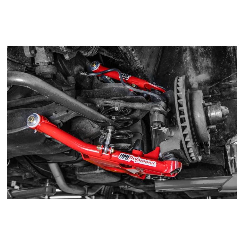 UMI Performance 73-87 GM C10 Street Performance A-Arm Kit - Black